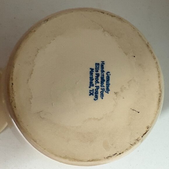 Ellis Prod Pottery Vintage Lidded Clay Pottery Jar with Desert Motif - Picture 7 of 9